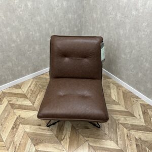 LAATSTE KANS - Relaxfauteuil in luxe leder bruin FA023