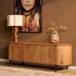Starfurn - Tv meubel Solana Naturel Mangohout 165 cm STF 1810 1