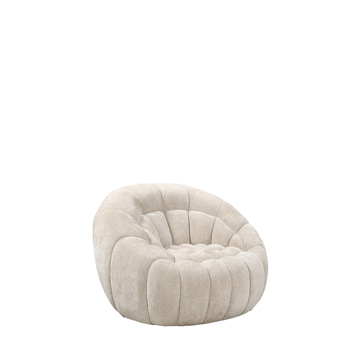 LABEL51- Fauteuil Cloud - Naturel - Chenille - 1-Zits