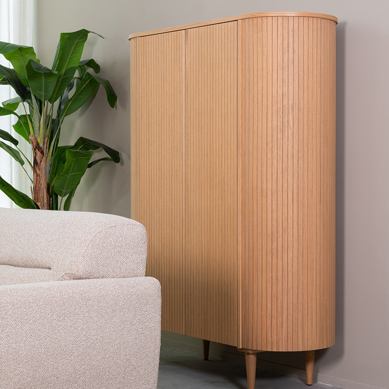 LABEL51- Bergkasten Oliva – Naturel – Eiken – 125 cm