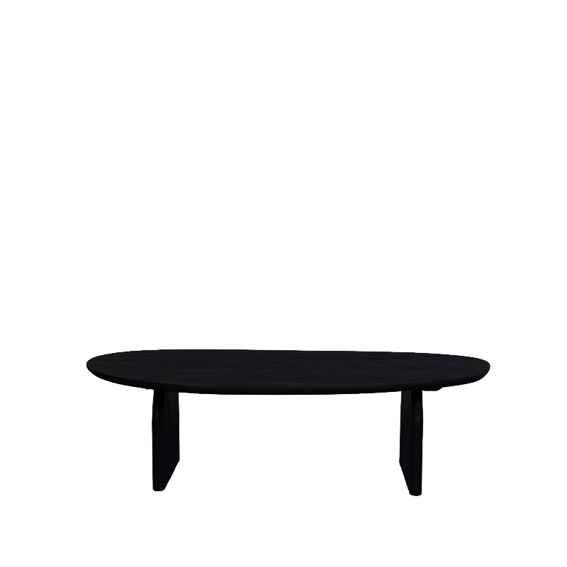 LABEL51- Salontafel Cooper - Zwart - Mangohout - 135 cm