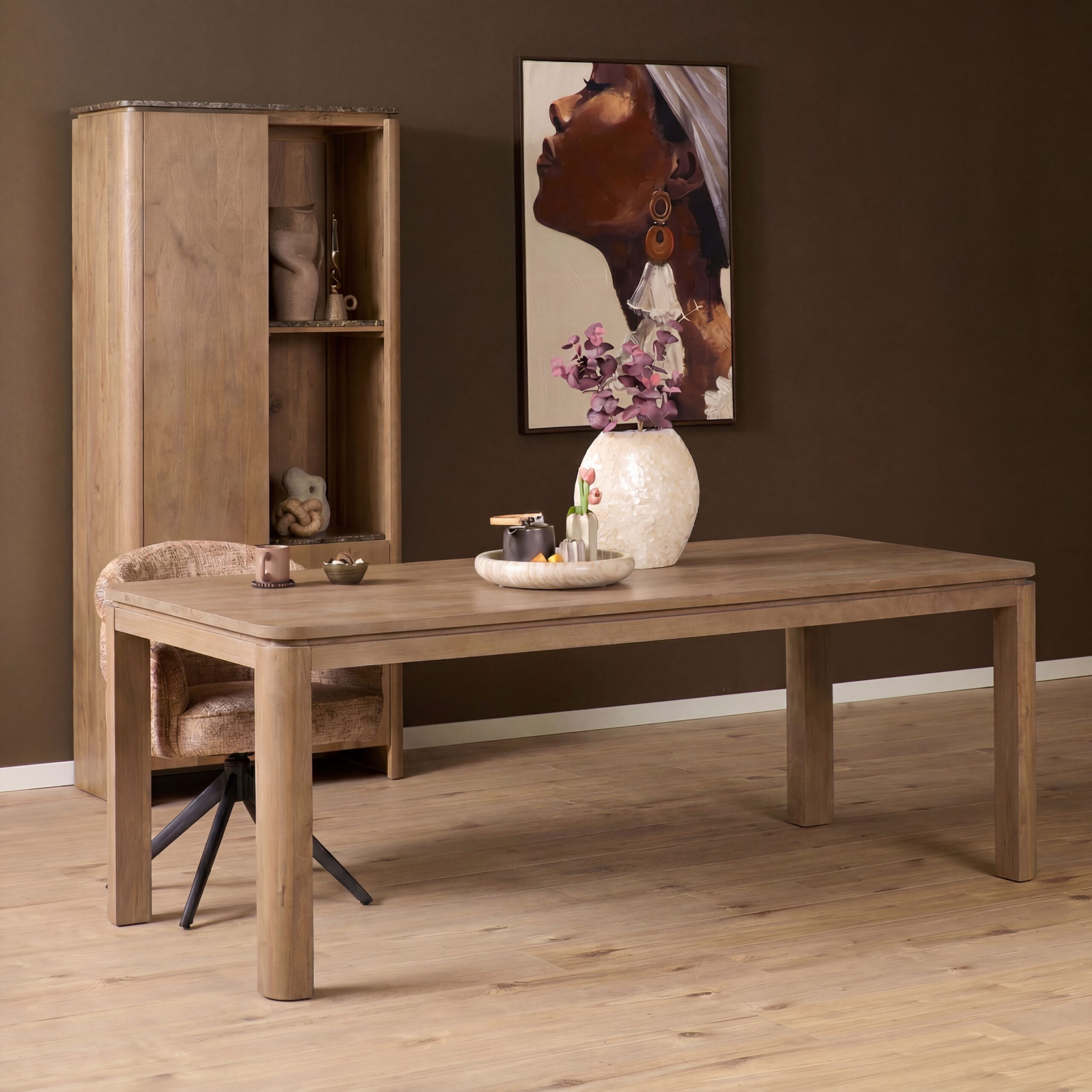 Starfurn - Eettafel Dallas Naturel Mangohout 200 cm
