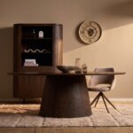Starfurn - Ovale eettafel Solana Bruin Mangohout 210 cm Eettafel Solana 210 Cm 240 Cm Ovaal Brown